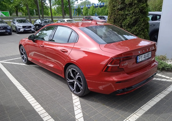 Volvo S60 cena 204900 przebieg: 9500, rok produkcji 2023 z Żuromin małe 56